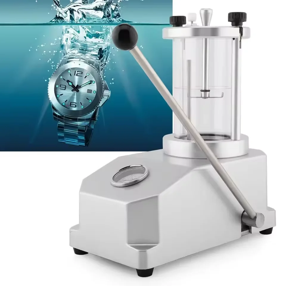Watch Waterproof Tester Waterproof 2 Watches Case Resistance Pressure Test Machine Watch Repair Accessory for Watchmakers