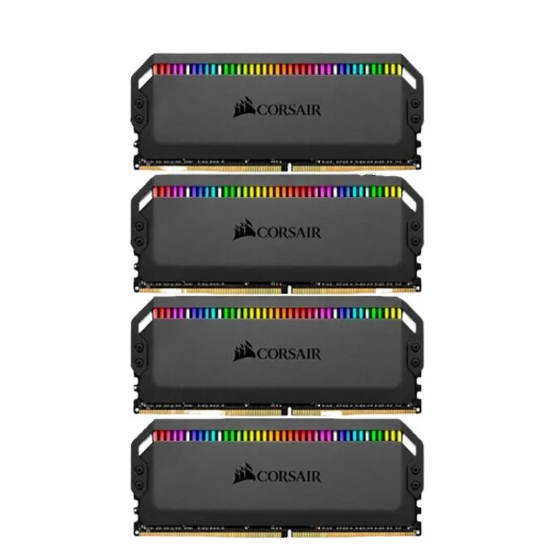 CORSAIR Dominator Platinum CMT 64GB (16GB*4) DDR4 3000 RGB Light Strip Memory