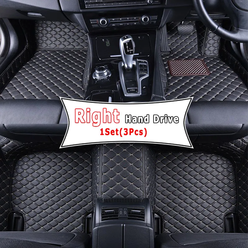 Car Interior Accessories Right Hand Drive RHD Car Floor Mat For Mitsubishi Outlander 5 Seats 2013 2014 2015 2016 2017 2018 2019