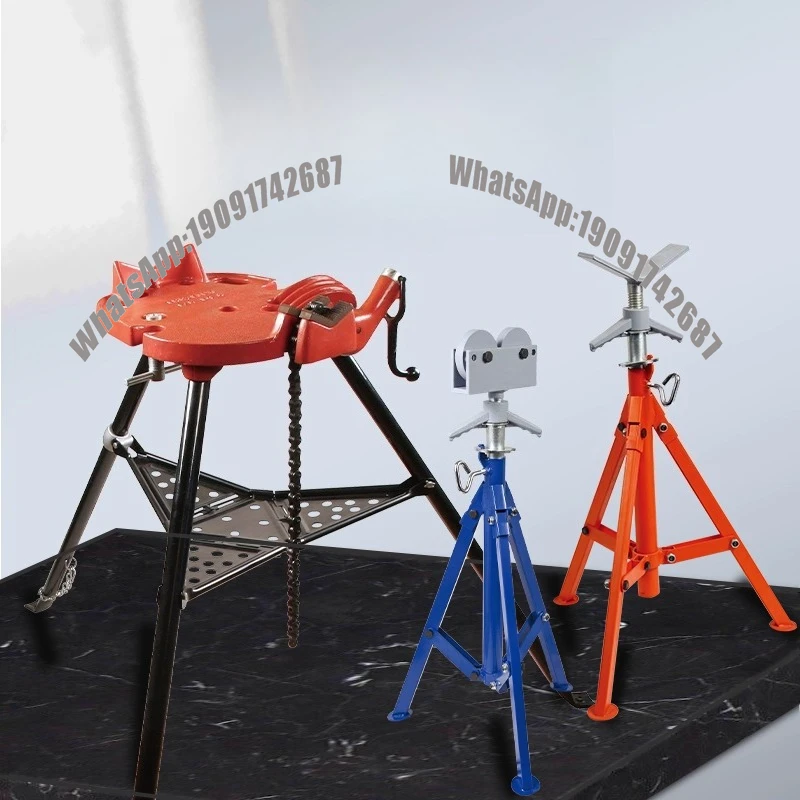 Etau-de-banc-de-tuyau-support-de-tuyau-triple-outils-de-tuyau-support-reglable-support-de-tuyau-de-portique