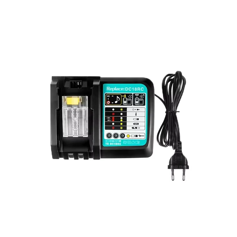 18V 8000mAh Akku für Makita BL1830 BL1815 BL1860 BL1850 BL1840B Akku-Elektrowerkzeuge, wiederaufladbarer Akku mit 4A 6A Ladegerät