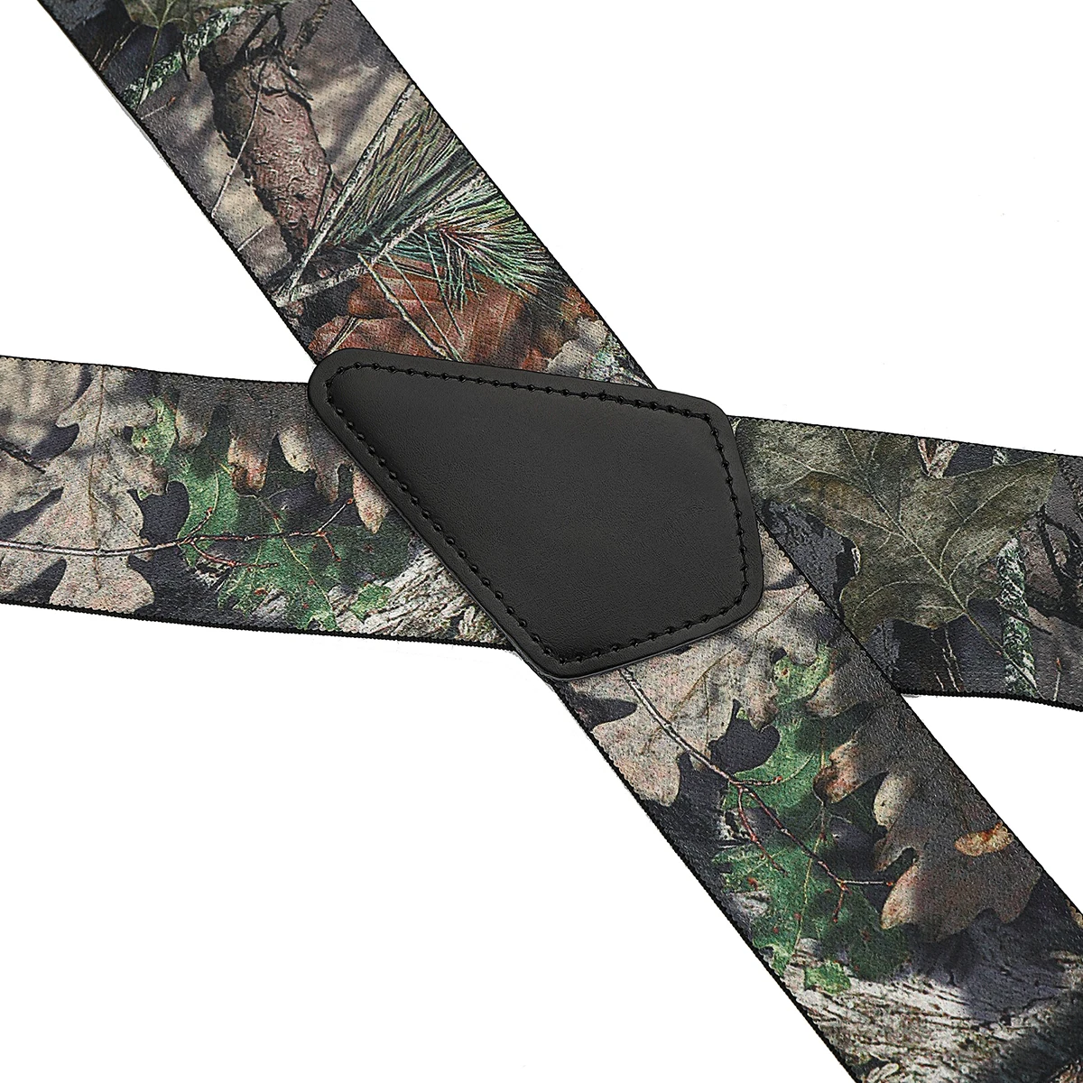 قميص بدلة رجالي بأربعة مشابك غير قابلة للانزلاق على شكل أوراق شجر 4 حمالات