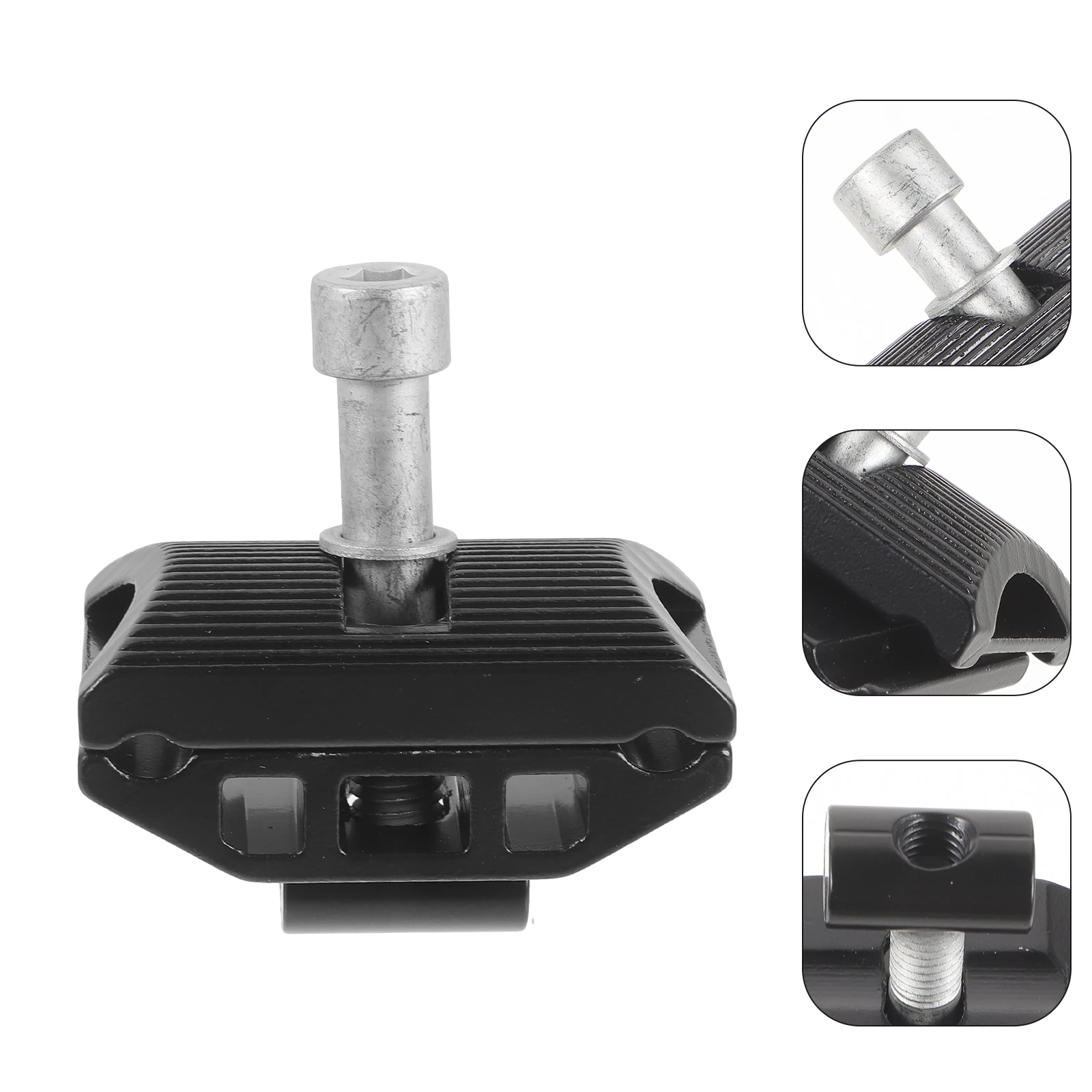 

Quick-Release Metal Seatpost Clamp Sturdy Fixing Saddlepole Clip For Cycling Durable Lightweight Wear-Resistant Bolt Design Easy