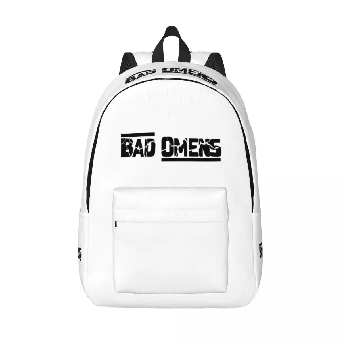 Bad Omens Rock Music Band Classical Backpack Outdoor Student Hiking Travel Daypack for Men Women Laptop Shoulder Bag