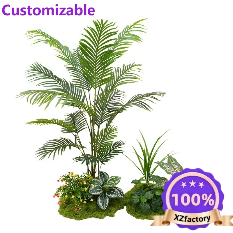 Factory Direct 2026 Top YXY Grande campana sospesa Paesaggistica Piante artificiali Ornamenti decorativi per vetrine di fascia a