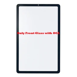 AAA For Samsung Galaxy Tab S6 Lite SM-P610 P610 P615 P615N P617 Touch Screen Panel Tablet Front Outer LCD Glass Lens With OCA