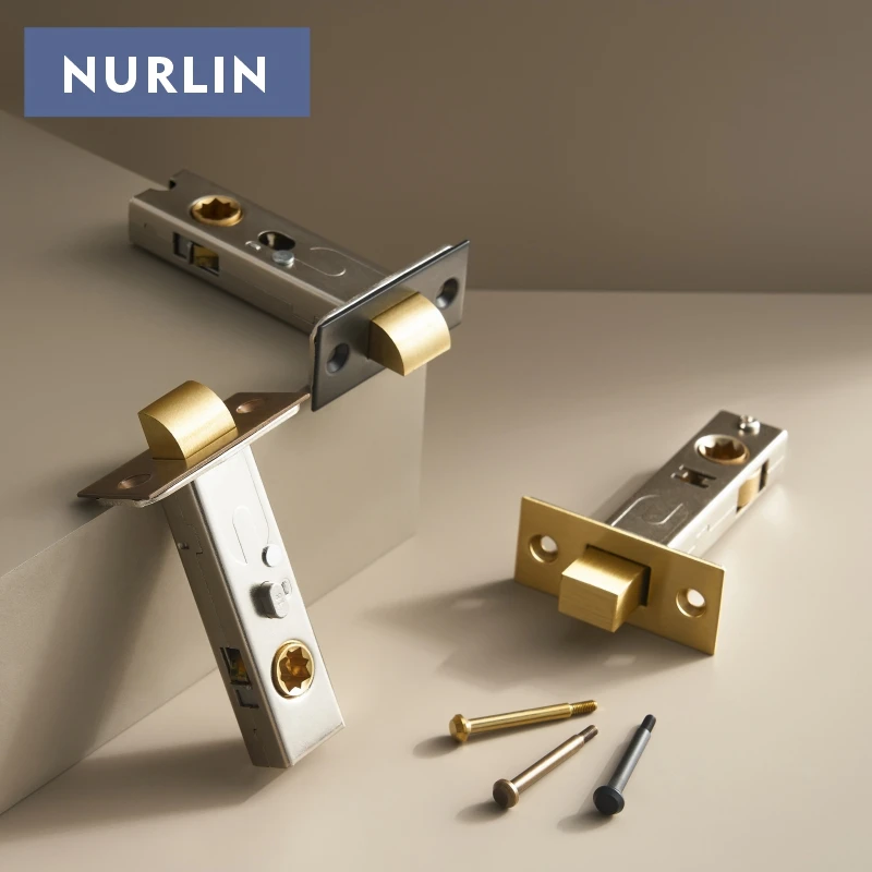 Nurlin Passage Privacy DeadBolt Latch Thumbturn 60mm 70mm Lock Antique Bronze Matte Gold Black
