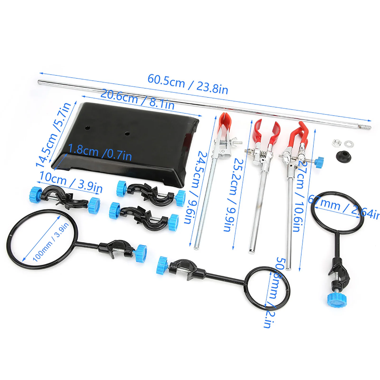 

Instrument Laboratory Bracket Laboratory Support Stand Bracket Chemical Flask Clamp Experiment Instrument School Supply