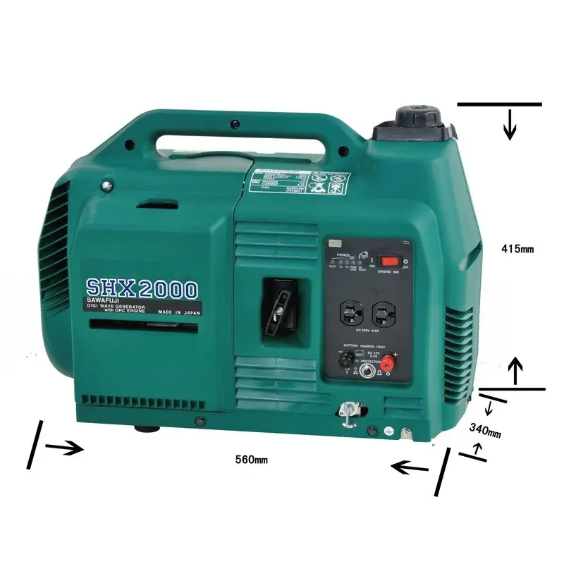 Variable Frequency Generator Gasoline Generator Low Noise SHX1000SHX2000