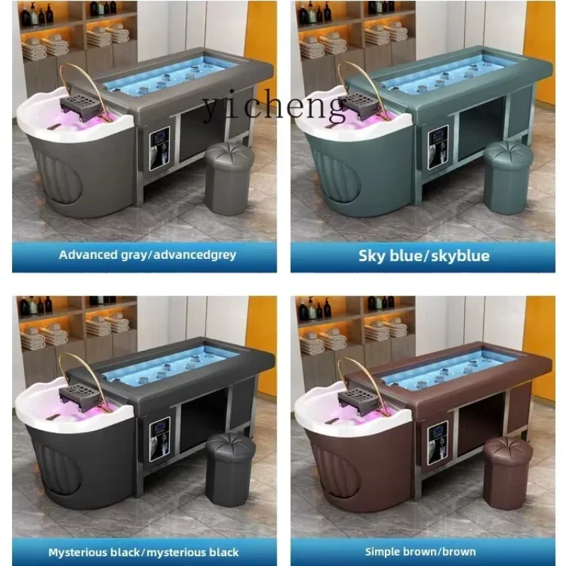 ZC massage smokeless moxibustion hair treatment shampoo bed hairdressing barber shop hair salon beauty salon special