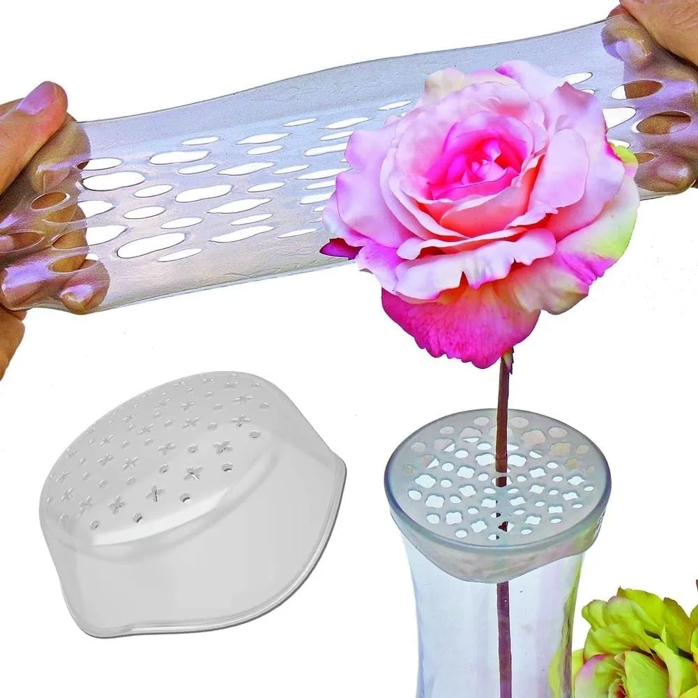 2 Pack Silicone Flower Arranger Grids For Vases Reusable Floral Holder For Home Decor And Wedding Centerpieces