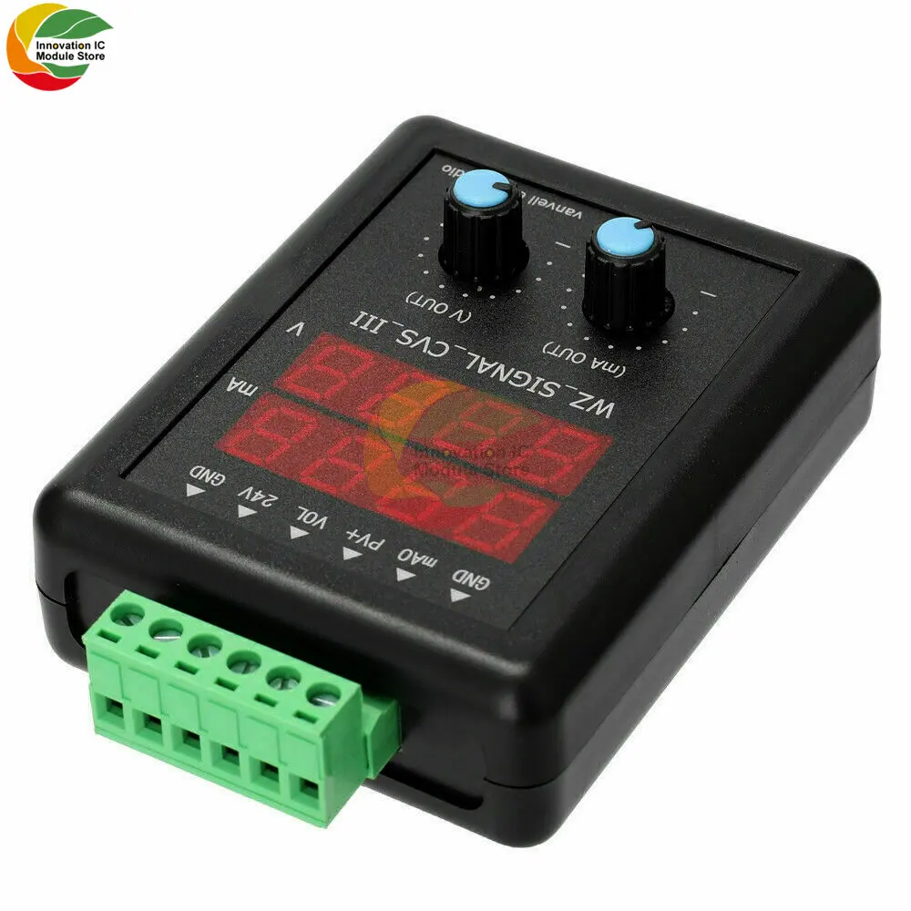 4-20mA signal generator 24V current voltage transmitter calibrator signal source 0-10V constant current source simulation