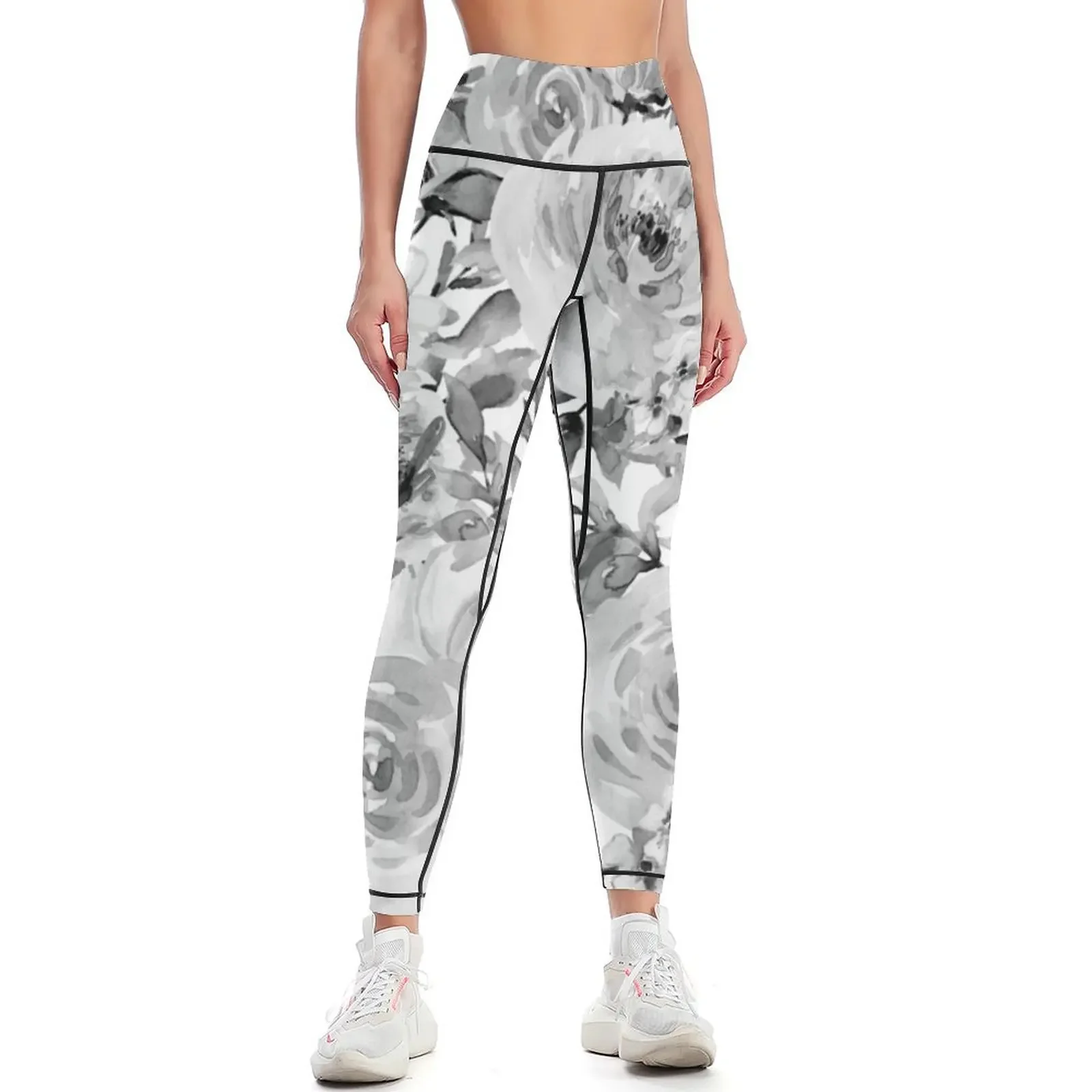 

Floral Veil Leggings Training pants Women's pants for fitness sportswear woman gym 2025 Womens Leggings