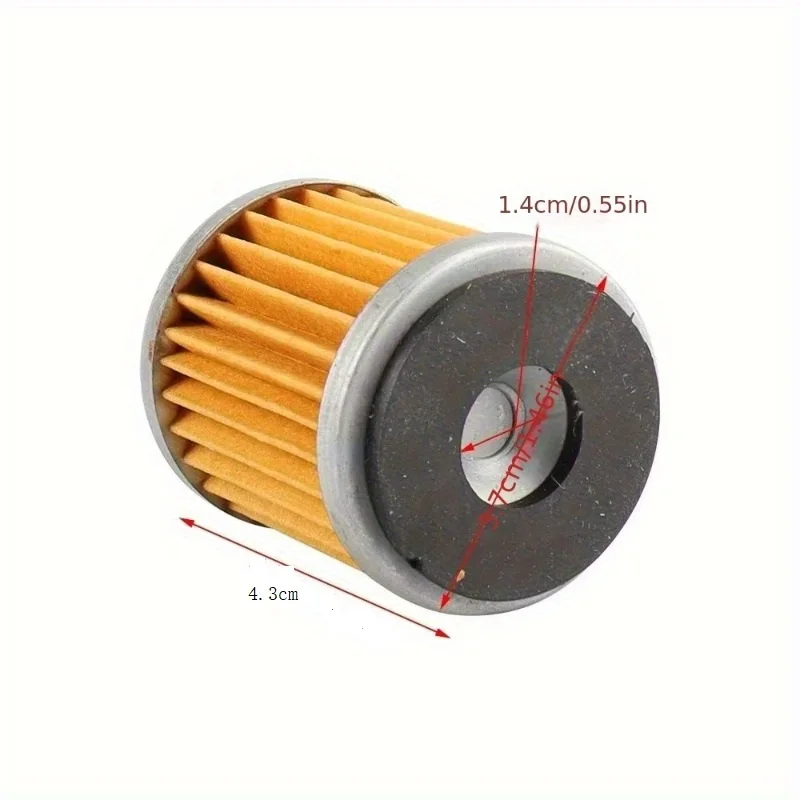 

1pc Engine Oil Filter For Yamaha X-MAX300 YZF R15 EXCITER150 GP150 TTR250 WR250F Motorcycle Oil Filter