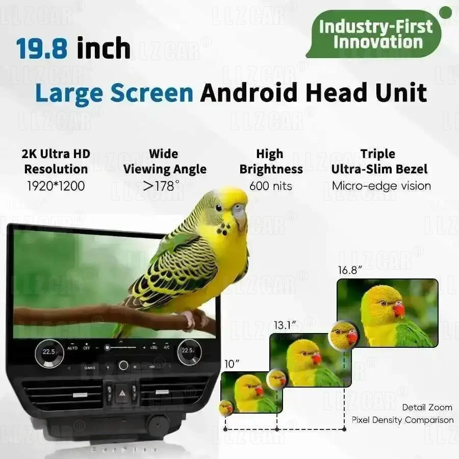 Car Radio Touch Screen 19.8inch For Lexus Lx570 Android Carplay GPS Video Player Multimedia Head Unit Android Auto Navigation