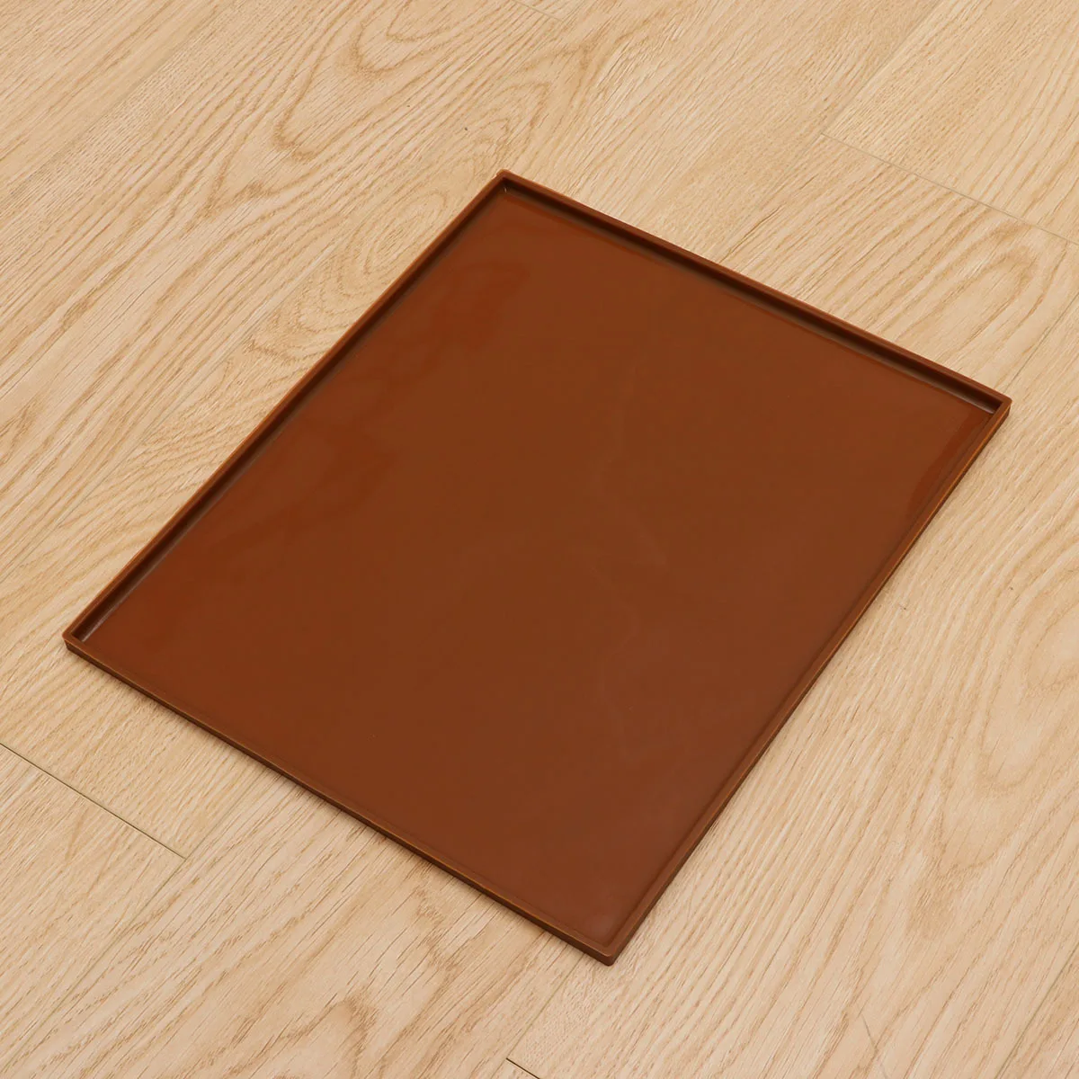 الحيوانات الأليفة السلطانية تحديد الموقع سيليكون تغذية حصيرة للكلاب القطط مقاوم للماء غير عصا حماية الأرضية سهلة شطف وسادة قابلة للتنظيف لون القهوة