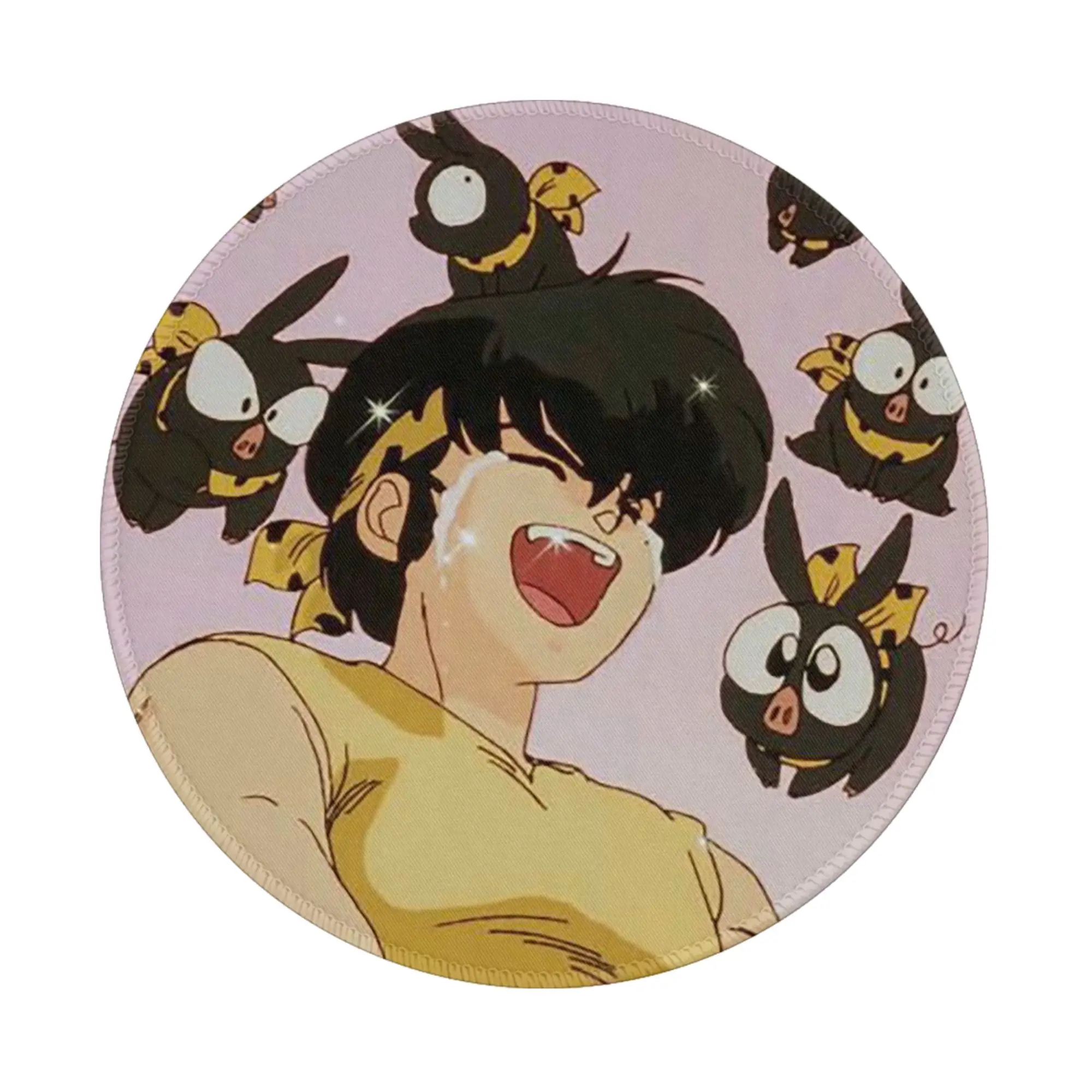 Ranma 1/2 Saotome Pig Girls P Chan Mouse Pad Computer Keyboard Mouse Mat Gamer PC Laptop Desk Mat Office Accessories Table Mats