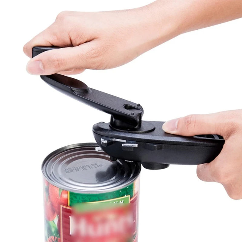 Manual Can Opener Multifunction Canned Food Opener Side Cutter Beer Bottle Opening Kitchen Bar Tools Gadget