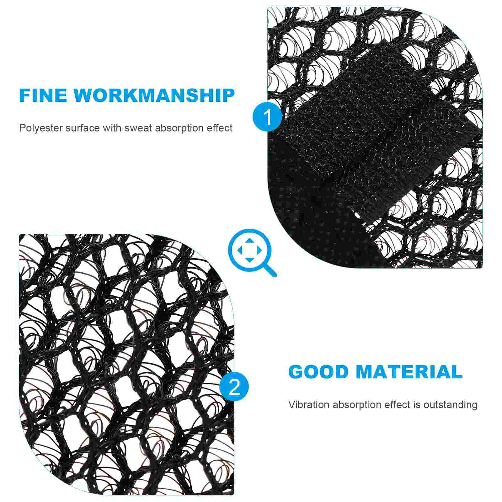 2 Pcs Pad Motorcycle Cushion Lining Net Helmets Bike Universal Home Textiles Cycling Man