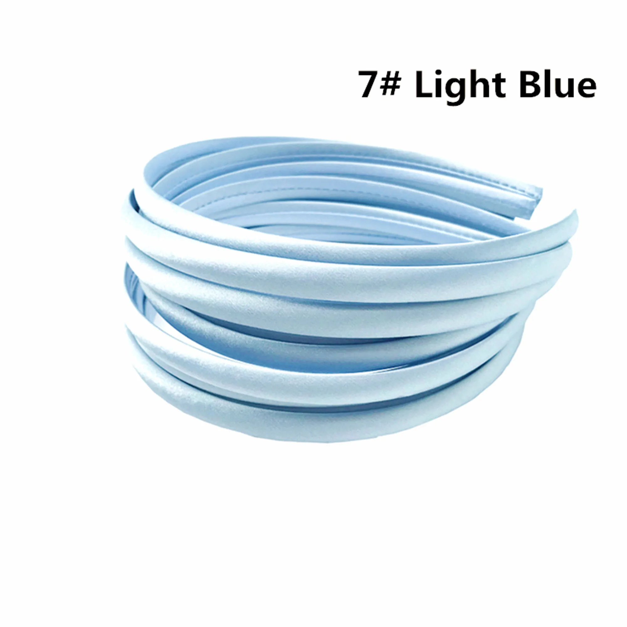 10 Stück/30 Stück mit Stoff überzogenes Haarband, 1 cm, Bonbonfarben, Harz-Stirnband, Mädchen-Haarband für DIY-Kopfbedeckungen, Boutique-Geschenke – Detail 11