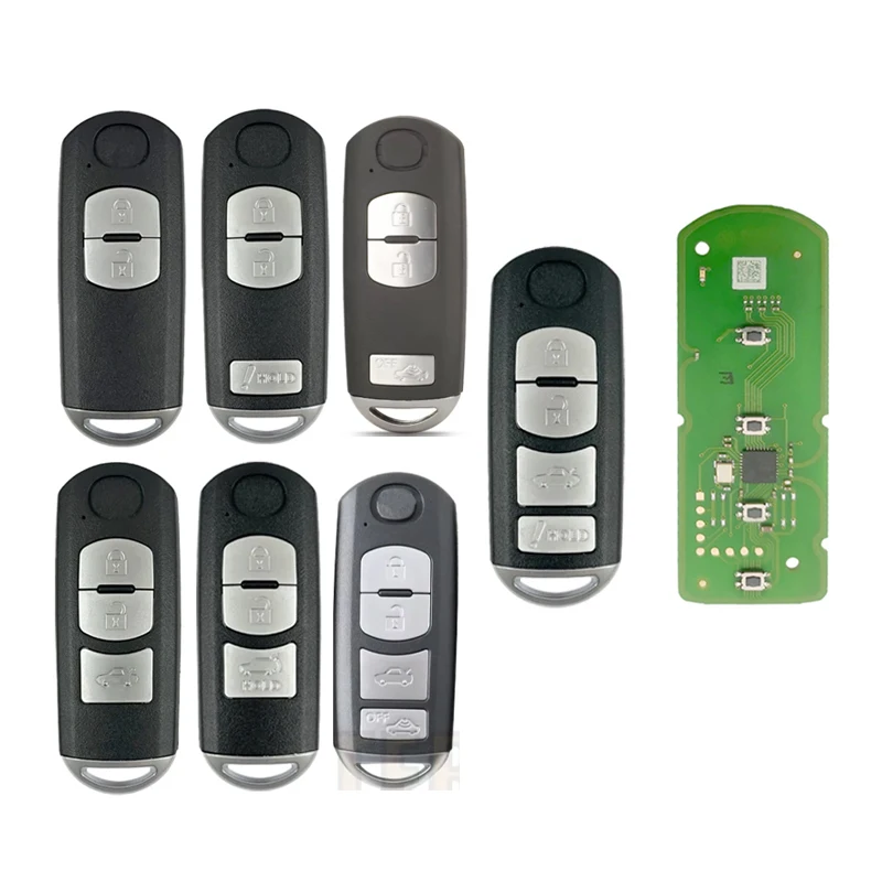XHORSE XZMZD6EN clé de voiture intelligente télécommande pour Mazda 3 5 6 8 Miata Summit Axela Atenza M3 M6 CX3 RX8 Miata CX5 CX7 CX9 MX5