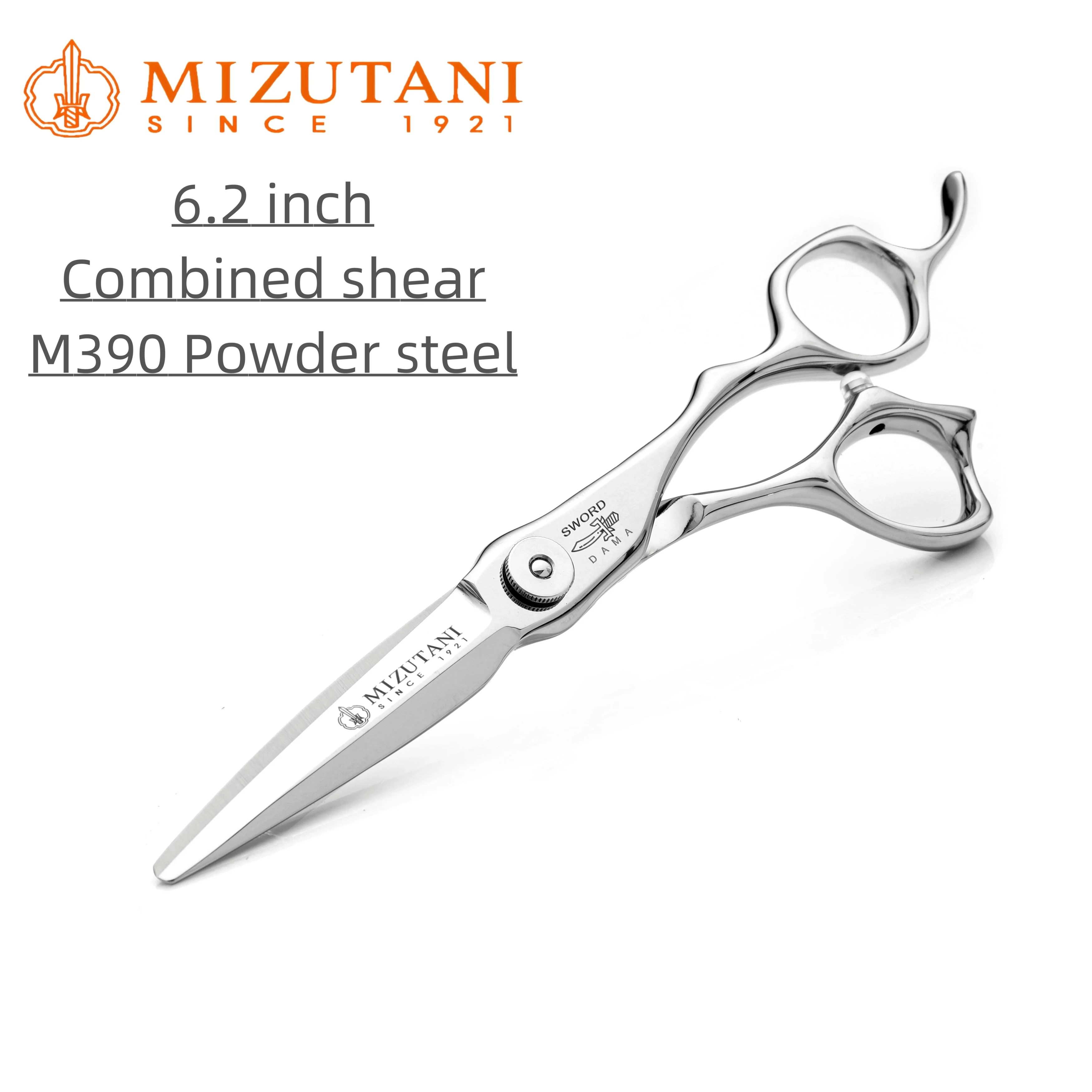 

MIZUTANI Barber sissors Professional hairdressing scissors High-end barbershop tools 6.0-6.5-6.8 inches powder and VG10 steel