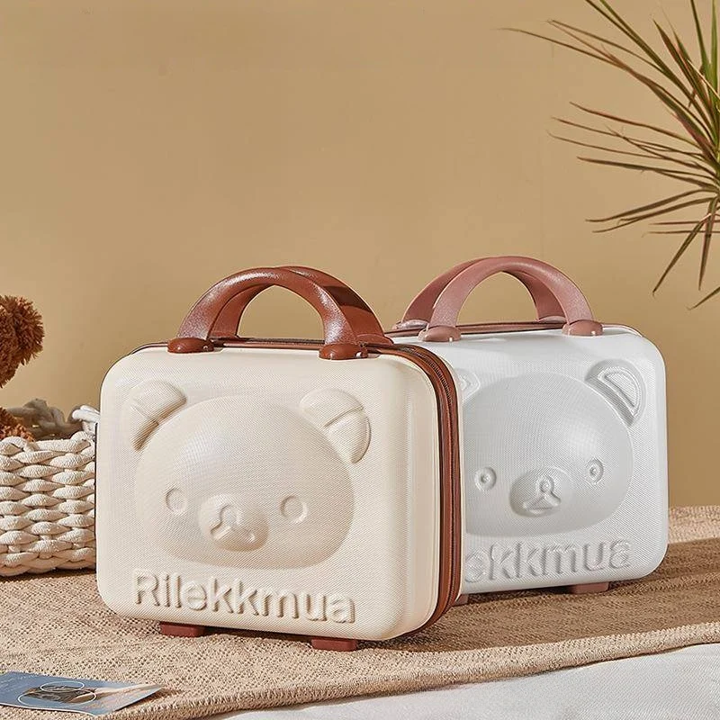 bear-14-inch-portable-makeup-box-password-lock-luggage-cartoon-handheld-suitcase-travel-bag-mestercock-pc-material