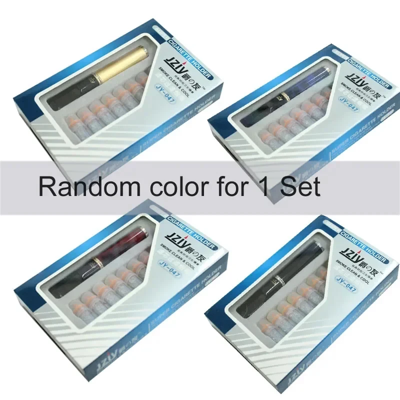 Porta sigarette con filtro per cambio nucleo Filtrazione per alette Pipa da fumo pulibile Filtro multifunzione in tubo metallico per pipa da tabacco da 8 mm