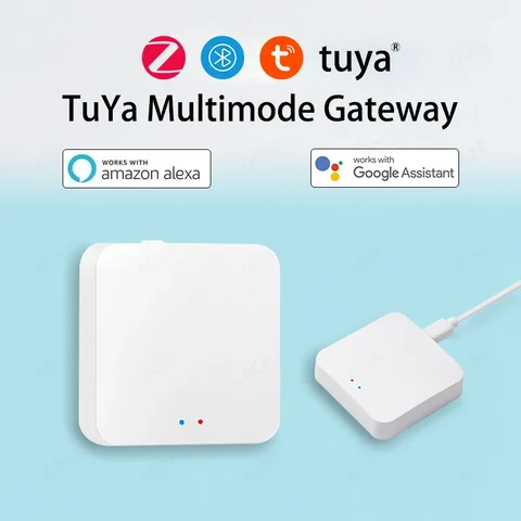 Tuya Smart ZigBee/Bluetooth Multi Mode Gateway Hub Bridge Smart Home Control Smart Life APP Remote Control For Alexa Google Home