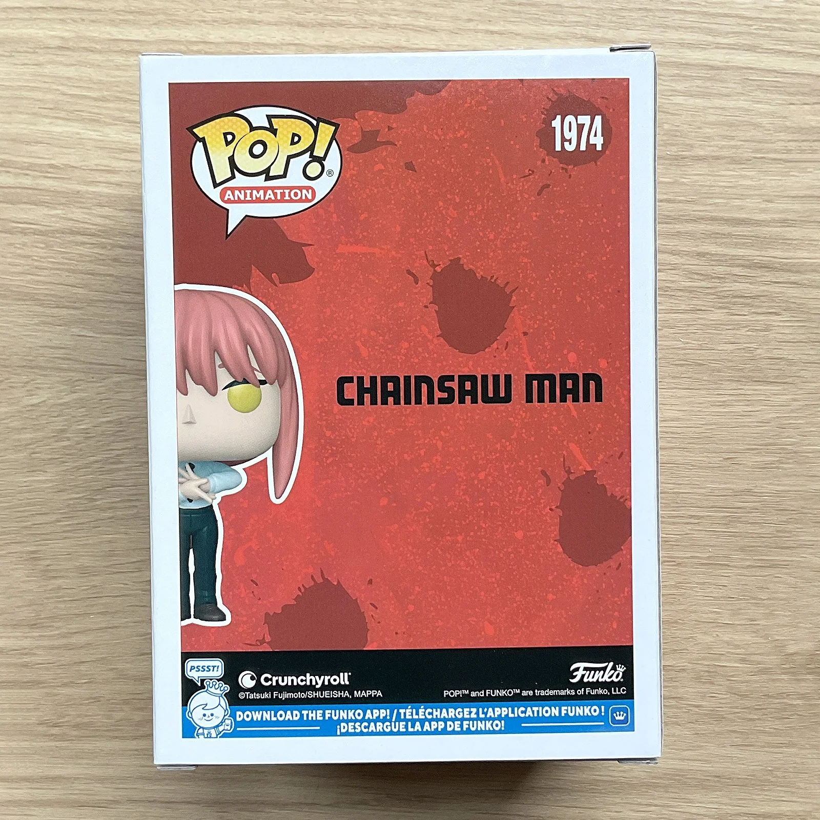 チェンソーマン フィギュア - マキマ（ハンドサイン） # 1974年 デンジとポチタ # 1971年 ファンコ ポップ 公式 正規品 限定版 フィギュア ギフト