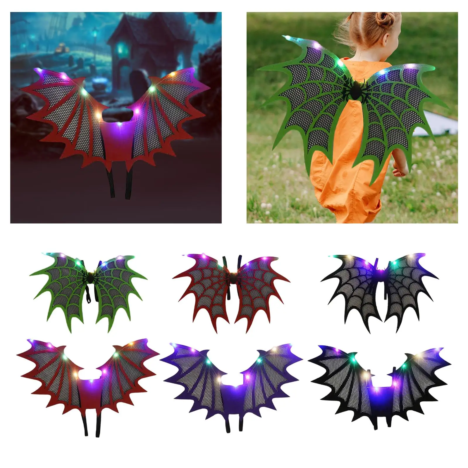 

Wing Costume Accessories Show Props Child Fairy Wing for Halloween Party