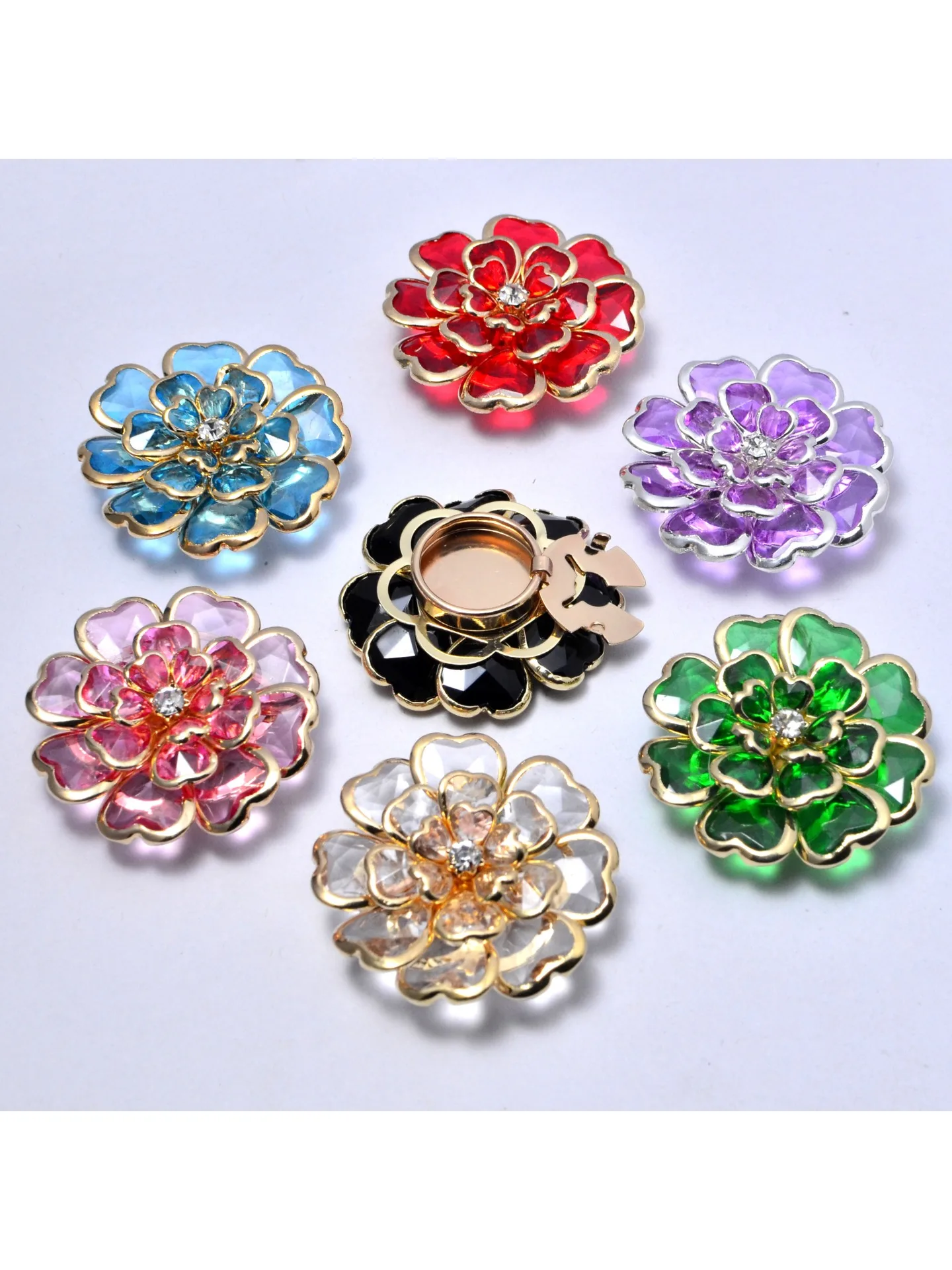 Knoophoezen Hot Selling Shirtknop Olie druipende metalen knoopafdekking Brocheknoop Manchetknoop Knopdecoratie Accessoires - afbeelding 2