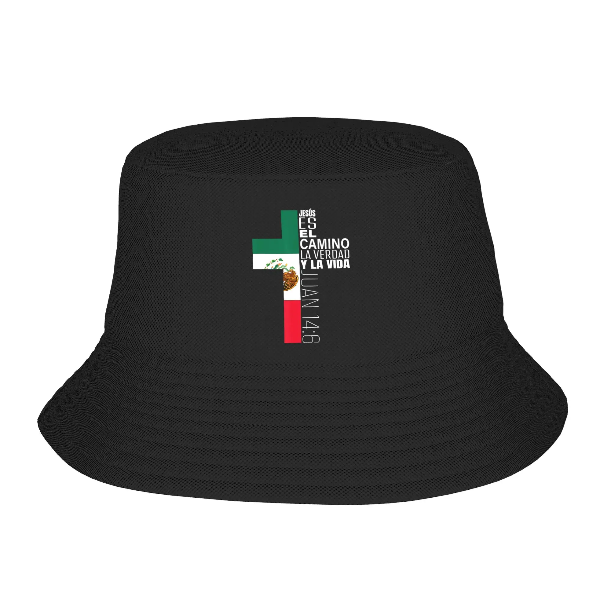 Trendy Jesus Esperanza Devida Spanish  Bucket Hats For Women Lightweight  Fisherman Hat Cap Beach Vacation Getaway Headwear