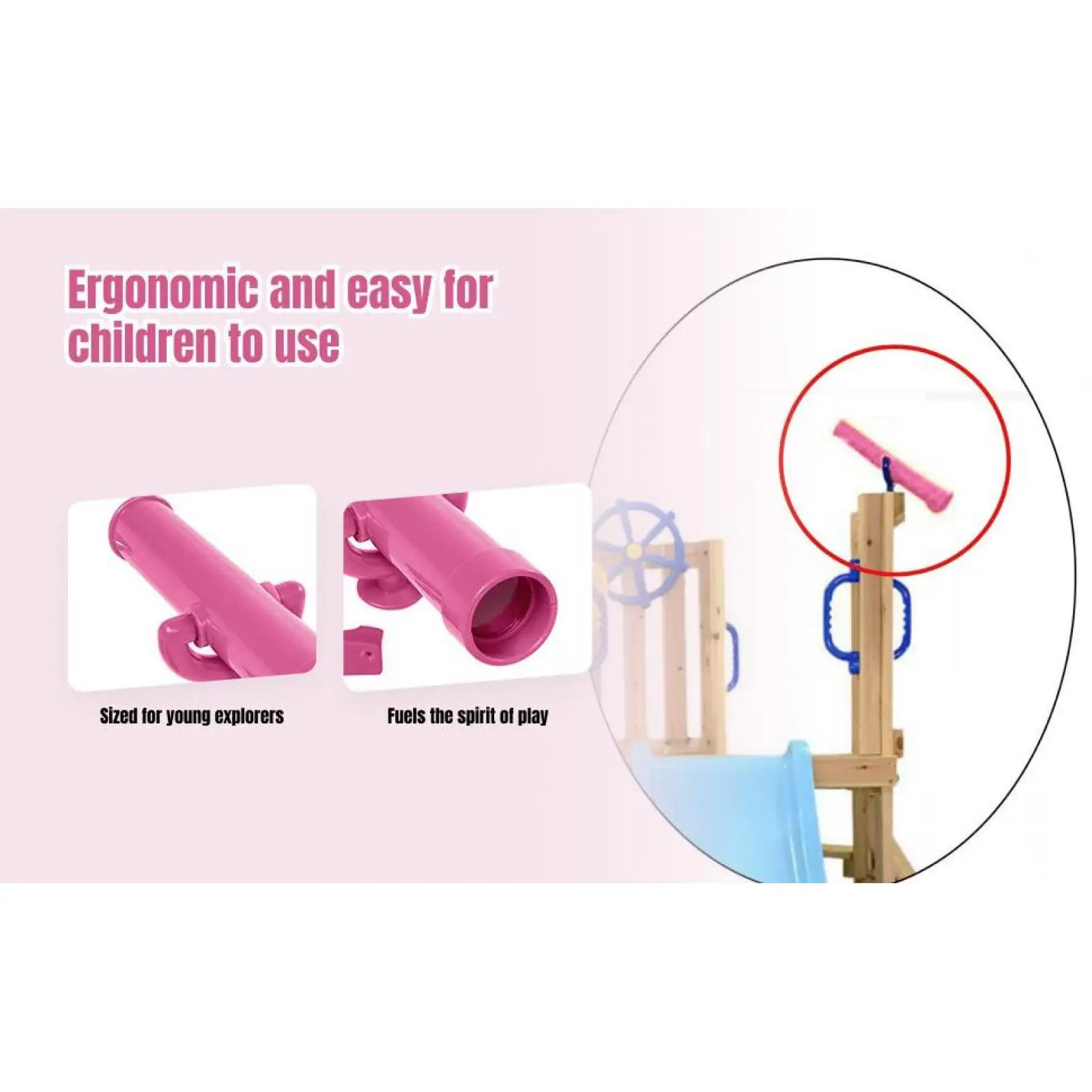 Telescopio da gioco all'aperto Parco giochi creativo Set da gioco per telescopio pirata per