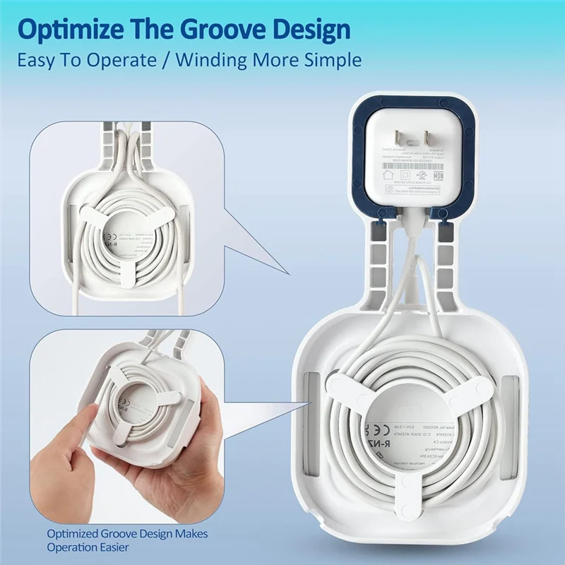 Настенный кронштейн для маршрутизатора Eero 6+ с двухдиапазонной сеткой Wi-Fi 6+, прочный кронштейн для розетки, экономия места, управление проводом