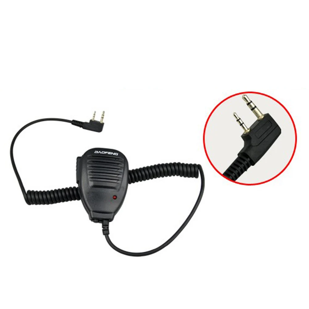 Interphone With Indicator Light Earphone Radio Headset H21 2 Way Microphone Mini Durable For BF 888S UV5R Speaker