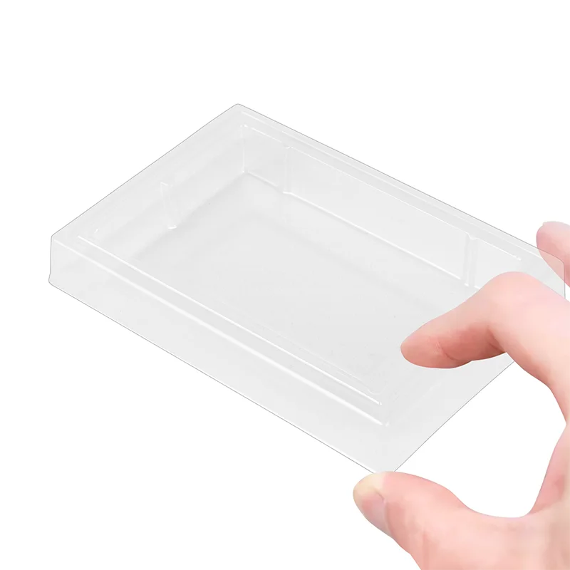 FC Clear Inlay Plastic Cartridge Insert Inner Tray for Nintendo Famicom Games Replacement Display Case Transparent Plastics Box