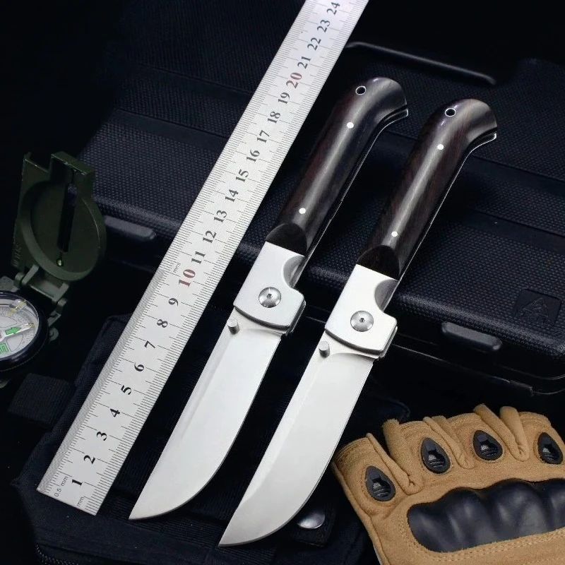 Daily Use Portable Folding Pocket Outdoor Camping Hiking Fishing Survival Knife D2 Blade Utility Fruit Knives EDC Tools