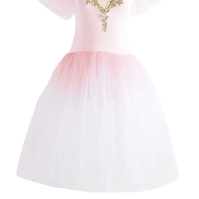 Professional Ballerina Ballet Tutu For Child Girls Adulto Dance Clothing Kids Vestido Figure Skating Dress Ballet Leotards