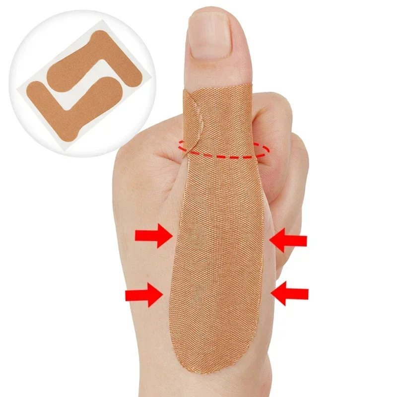 Adesivo per la correzione del pollice valgo, adesivo per la protezione dell'articolazione del piede resistente all'usura, per la cura quotidiana dei piedi e delle mani di uomini e donne