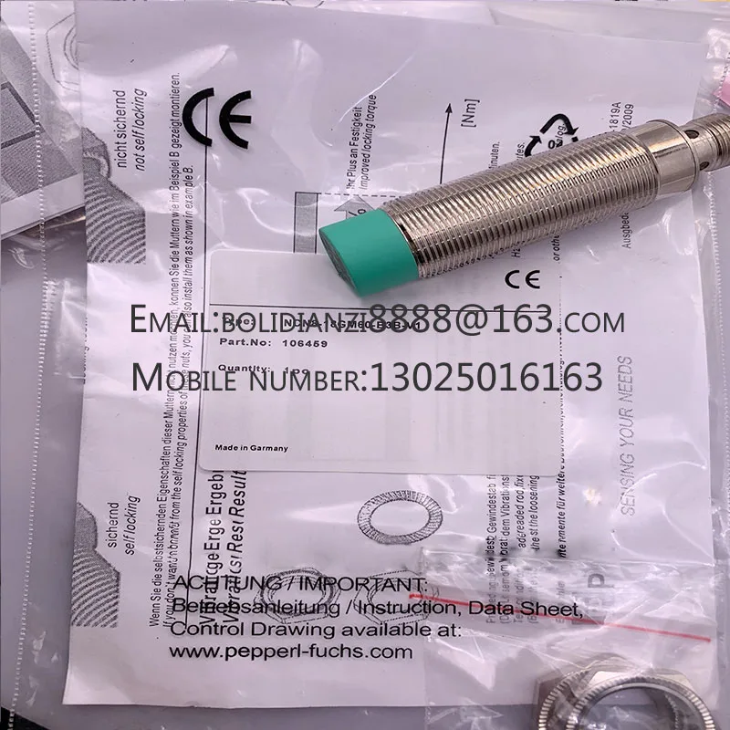 

Proximity switch sensor NBB4-12GM60-E0-M/-E1-M/-E2-M/-E3-M/12GM30-E2-V3/-E3-V3 in stock One year warranty