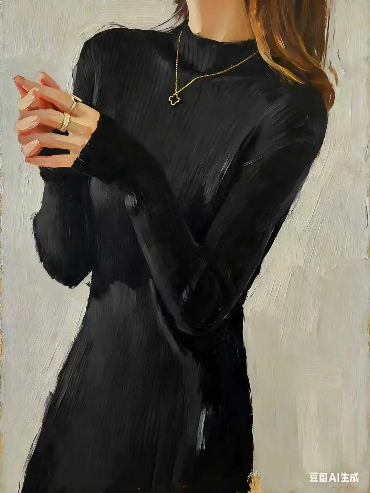 فستان Yoyoselect 100% من صوف ميرينو للنساء بطول الكاحل فستان خريف وشتاء سميك ناعم دافئ برقبة وهمية ملابس كشميرية