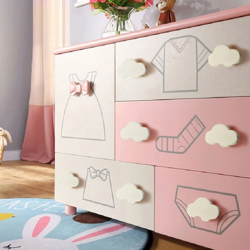 

Baiyun Handle Furniture Handle Cute Cartoon Knot Children's Cabinet Room Decoration Drawer Handle Cabinet Wholesale