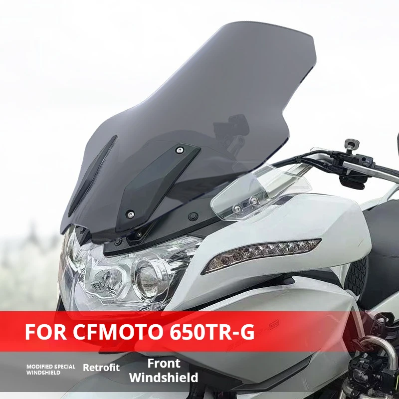 Modified Heightened Windscreen Accessories For CFMOTO 650TR-G Premium Version Motorcycle