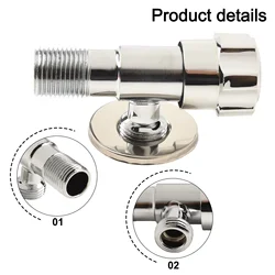 Kitchen Accessories Bathroom Water Heater Hot And Cold Water Inlet Valve Heater Hot And Cold Stop Valve Switch Water Inlet Valve