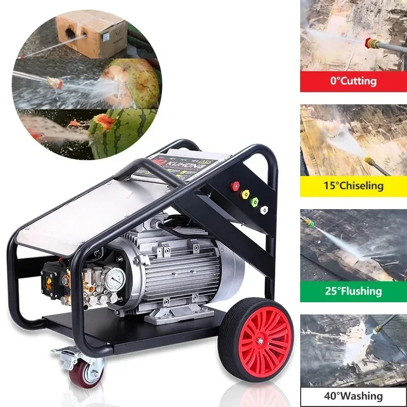 300Bar 4350Psi Hidrolavadora الثقيلة غسالة الطاقة الصناعية آلة غسل الضغط العالي الكهربائية #2