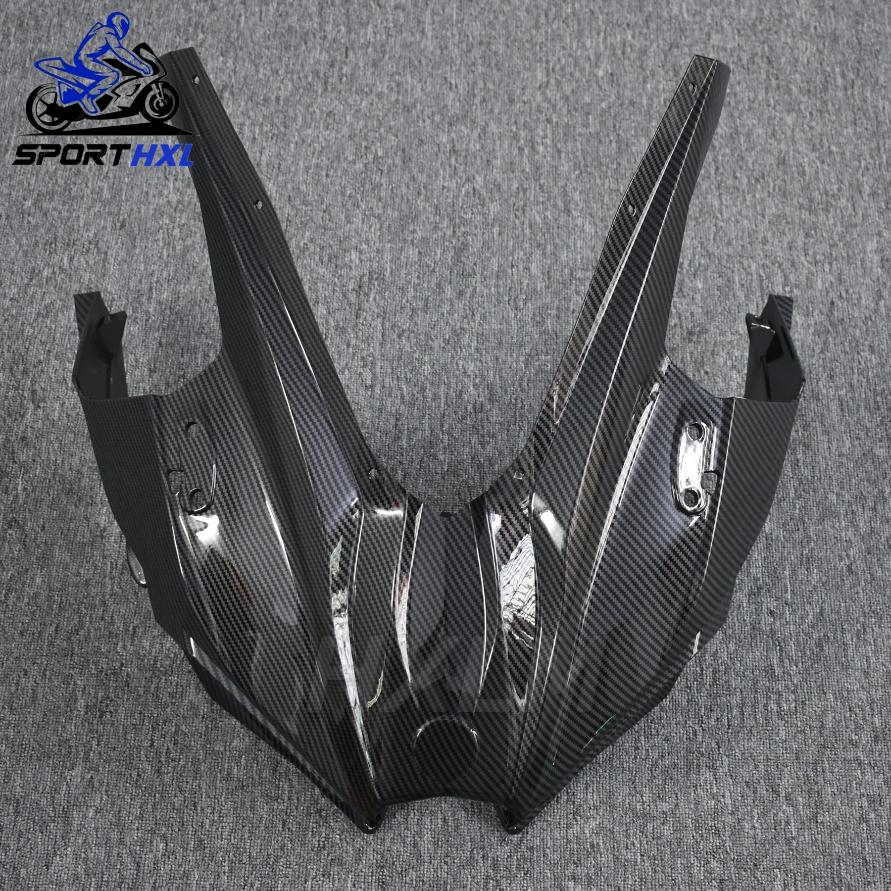 Motorcycle Full Fairing Carbon Fiber Painted Look kits For Kawasaki Ninja H2 H2R H2C 2015 - 2022 Full Body Fairing