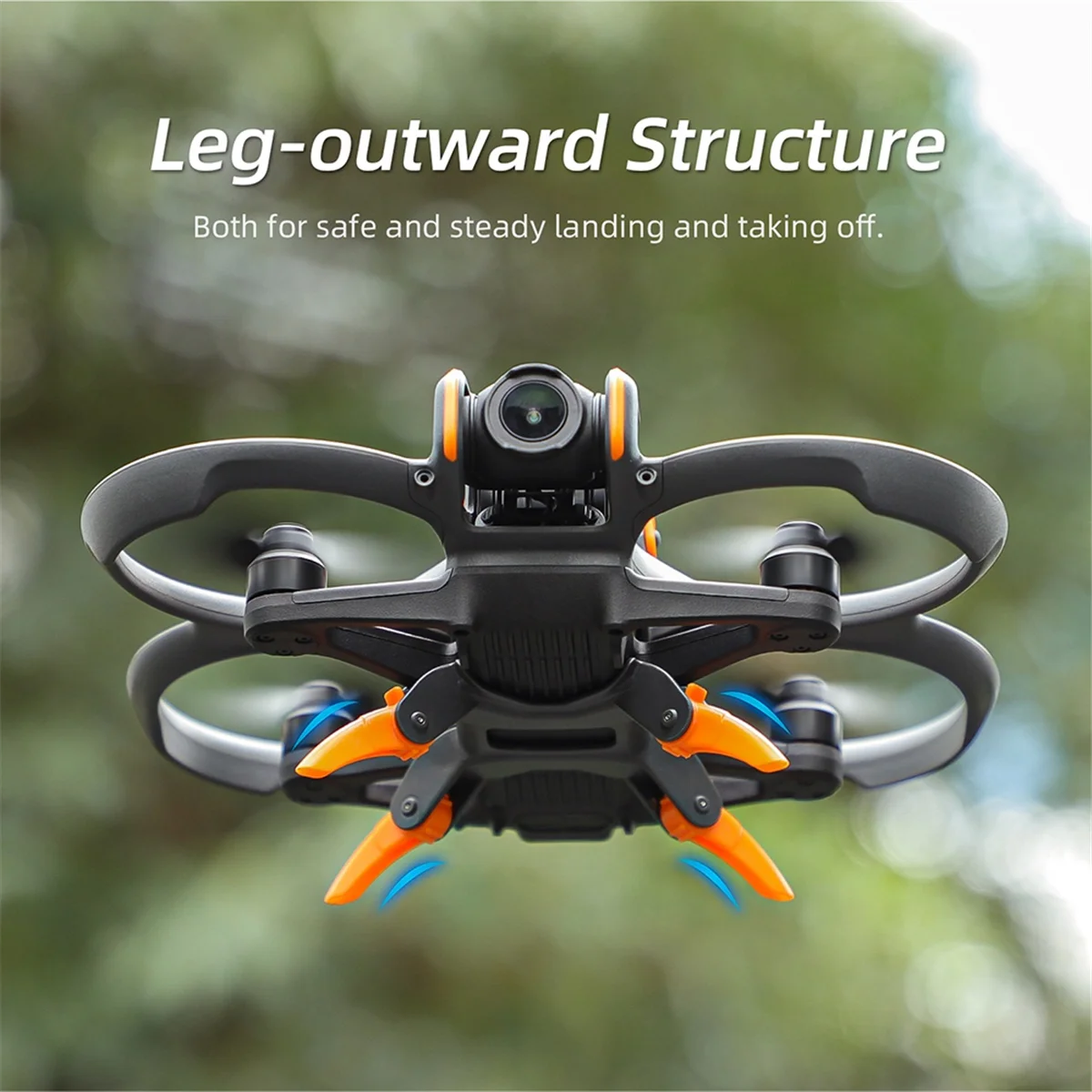 A003  Drone Landing Gear for Avata2 Booster Stand Accessory Foldable Spider Gear Landing Gear Protective Bracket,A