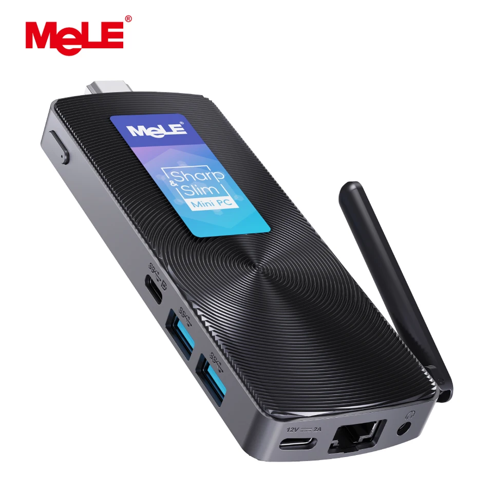 MeLE PCG02 GLE ミニPC J4125 8GB 128GB MeLE Compact Fanless Mini PC Stick, Intel Celeron J4125, Windows