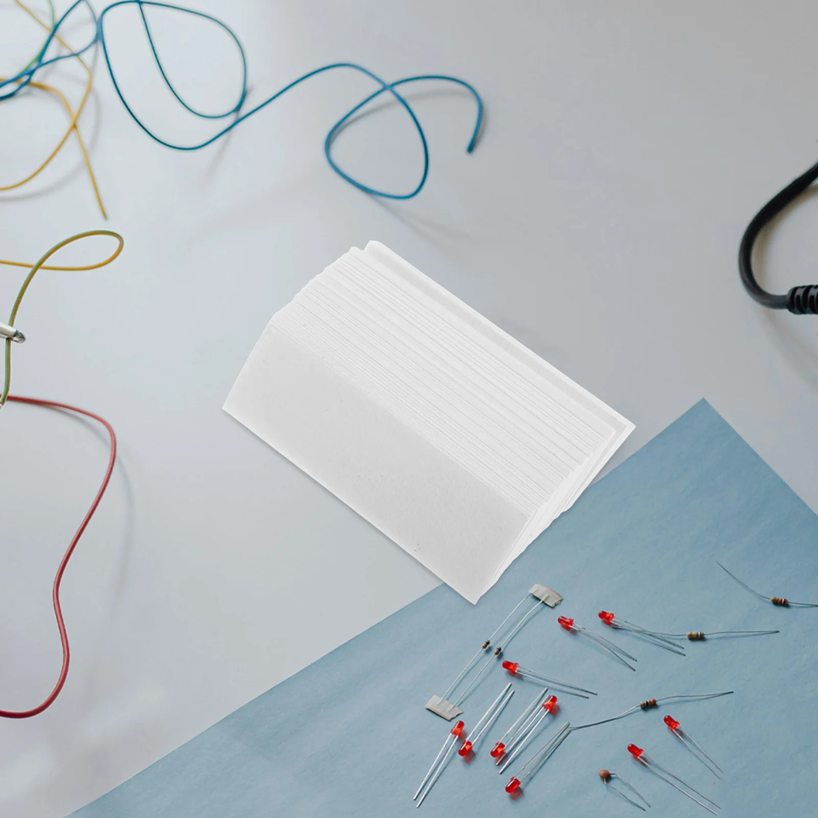 100 قطعة ورقة ماصة مختبر الكيمياء مختبر الأحياء البيوكيميائية تجربة ورقة التدريس البحث العلمي ورقة مغلفة الغذاء